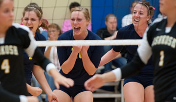 Volleyball Closes Trick-or-Treat Classic Undefeated