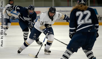 Women's Hockey Ties Concordia in Final Regular Season Home Game