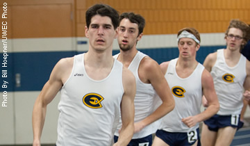 Breitbach Breaks Record as Men's Track & Field Competes at Open