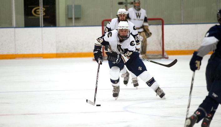 Men's Hockey Sweeps Concordia to Stay Undefeated