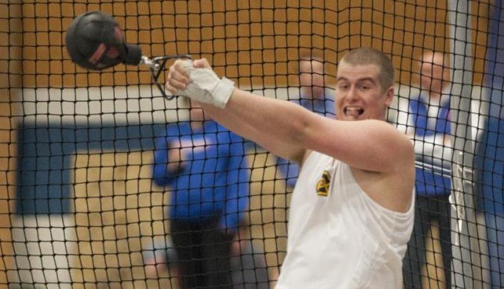 Men's Indoor Track & Field Team Takes Second at Home Triangular