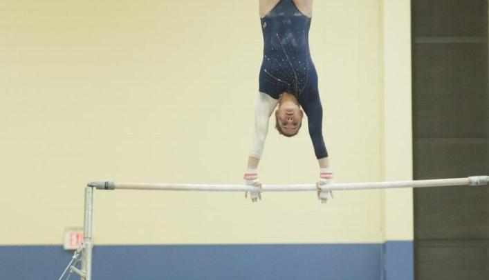 UW-Whitewater Edges UW-Eau Claire in Gymnastics Meet