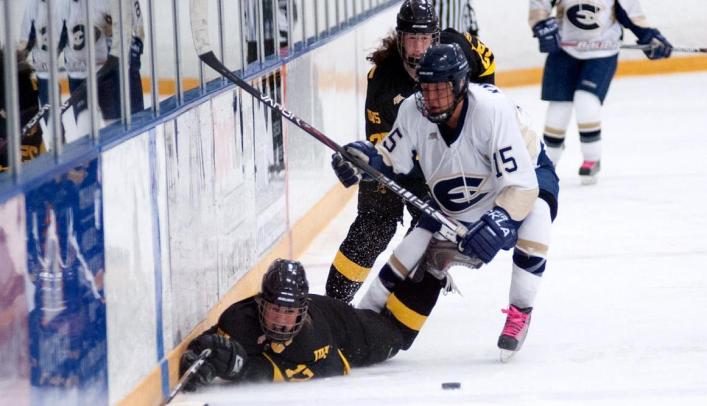 Women's Hockey Secures Spot in NCHA Playoffs With Win Friday