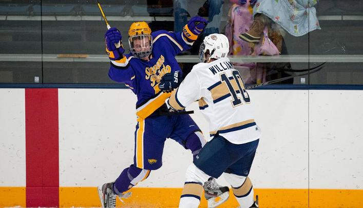 Men's Hockey Comes Away With 2-2 Tie Against Yellowjackets
