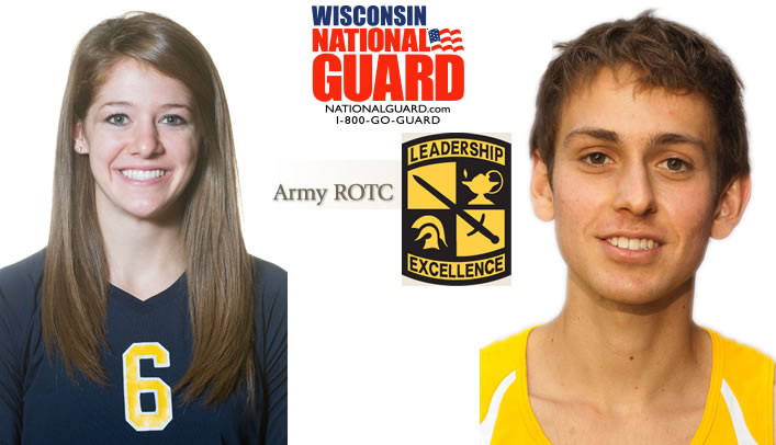 Mugan and Schuh Receive Athlete of the Month Honors