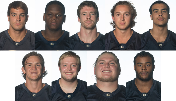 Nine Blugold Football Players Honored by WIAC
