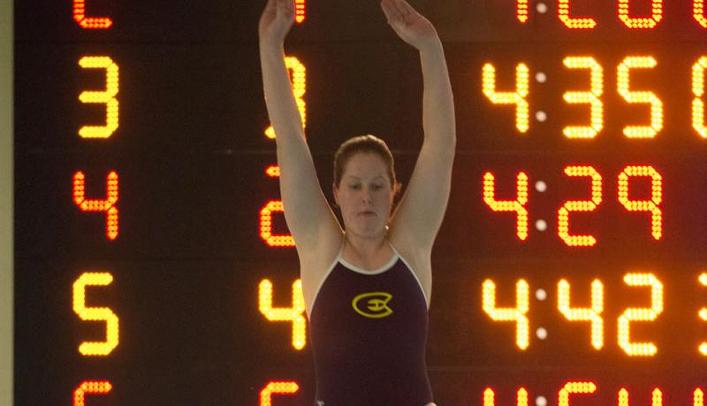 Sara Axness Sets School Record at NCAA Diving Regional