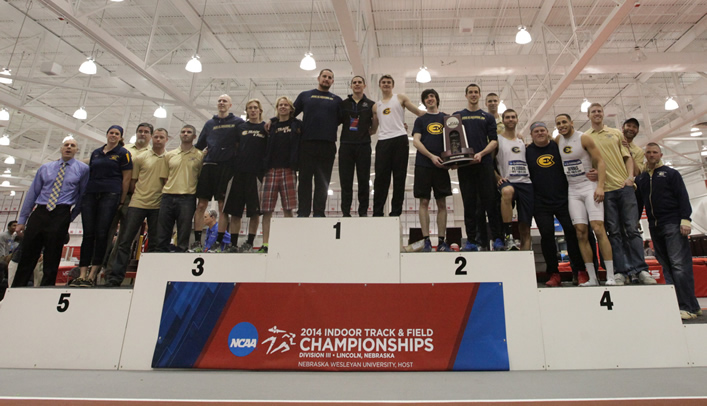 Two Titles Highlight Blugolds' Time at 2014 NCAA Indoor Championships