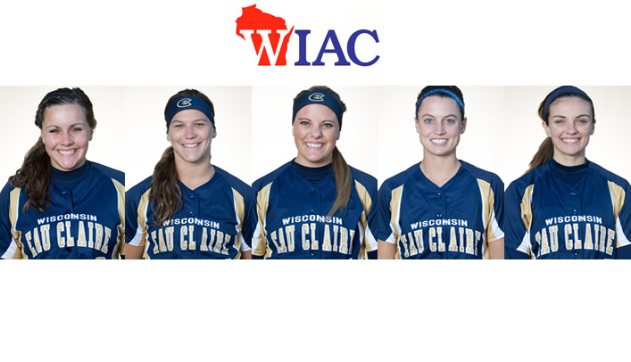 Five Blugold Softball Players Recognized by WIAC