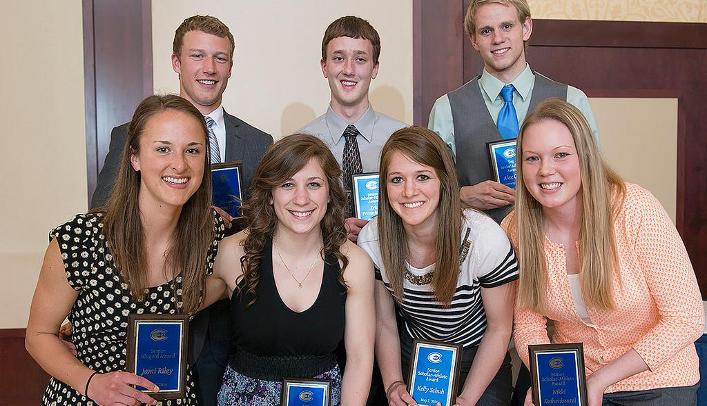 Blugolds Honored at 1st Annual Senior Banquet