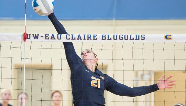 Volleyball Comes From Behind to Beat Eagles