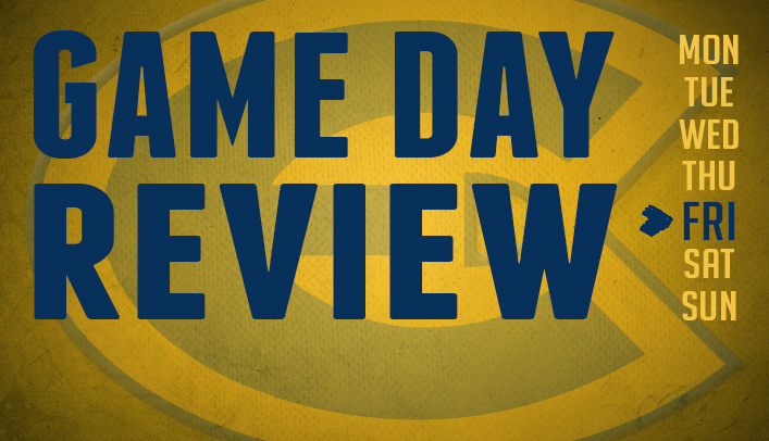 Game Day Review - Friday, September 20, 2013