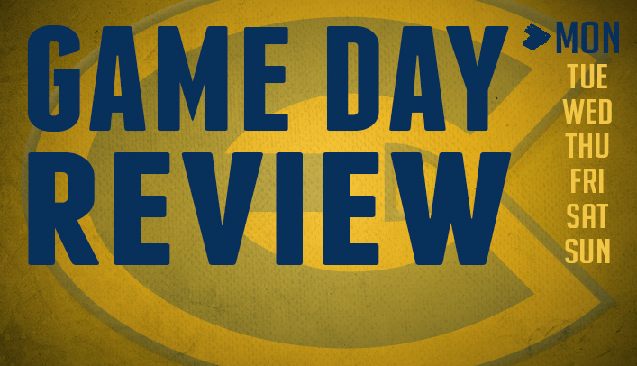 Game Day Review - Monday, December 9, 2013