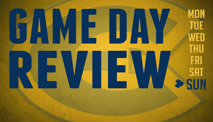 Game Day Review - Sunday, September 15, 2013