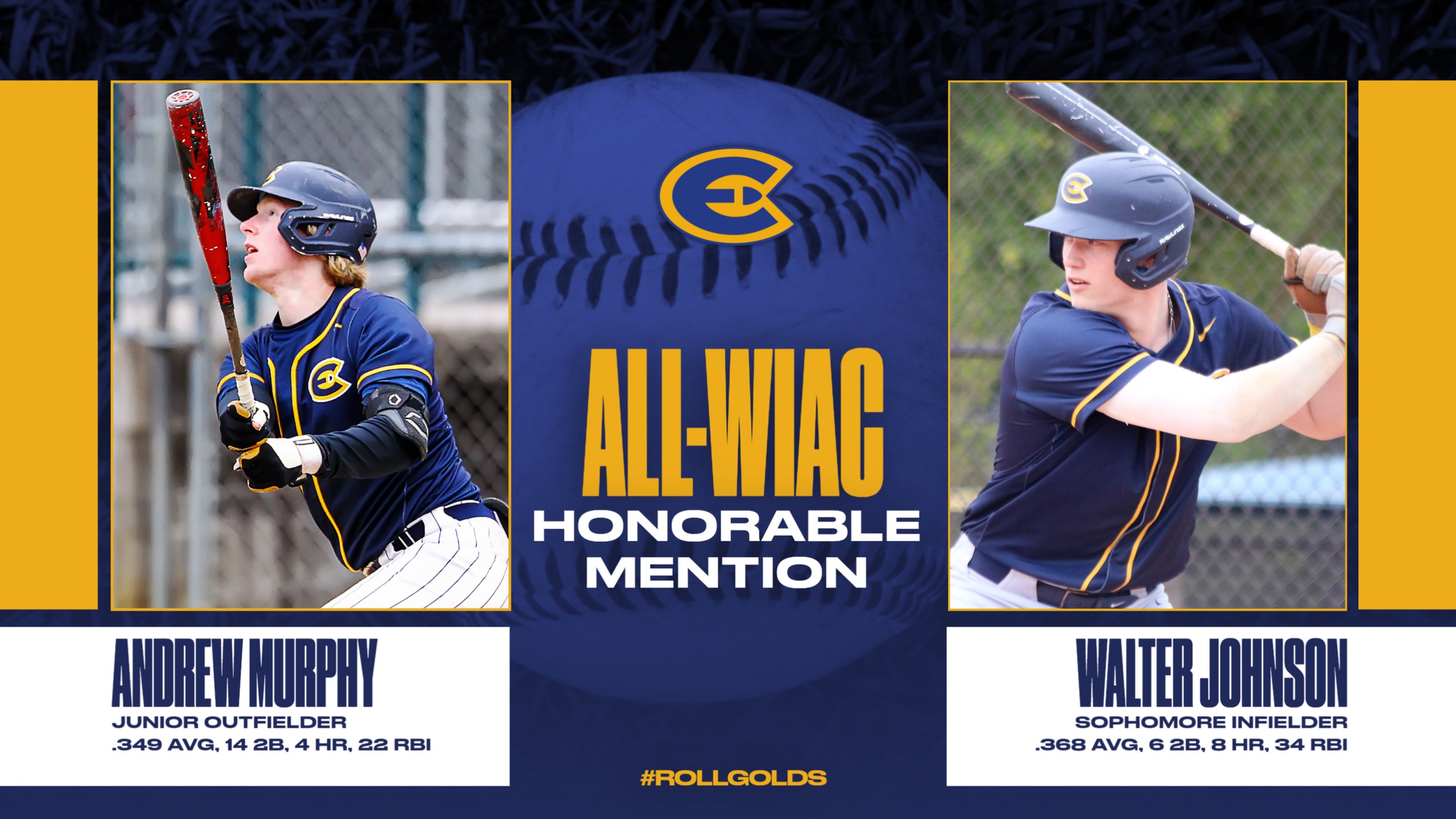 Murphy, Johnson named All-WIAC honorable mention