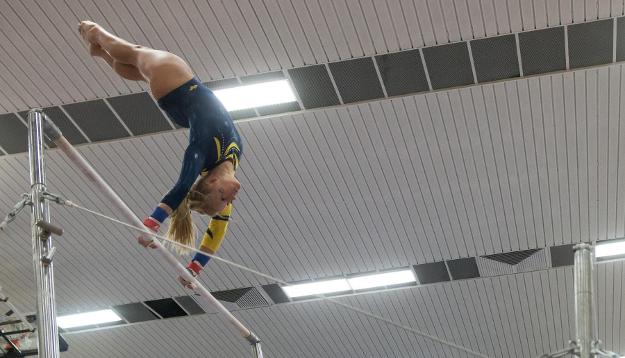 Gymnastics Defeats Oshkosh