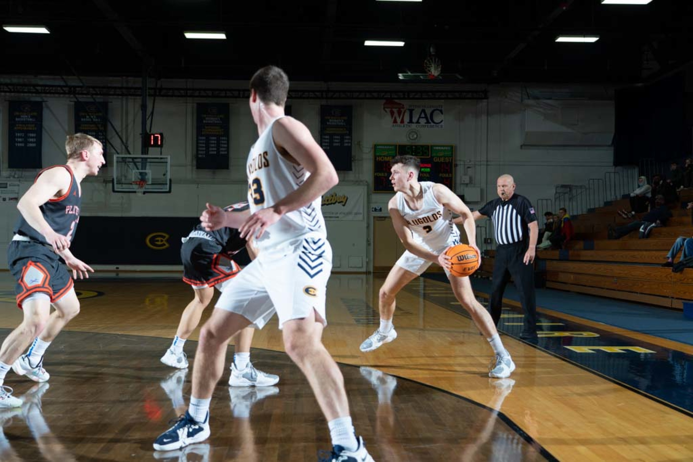 Page's Career Night Leads Blugolds in Win