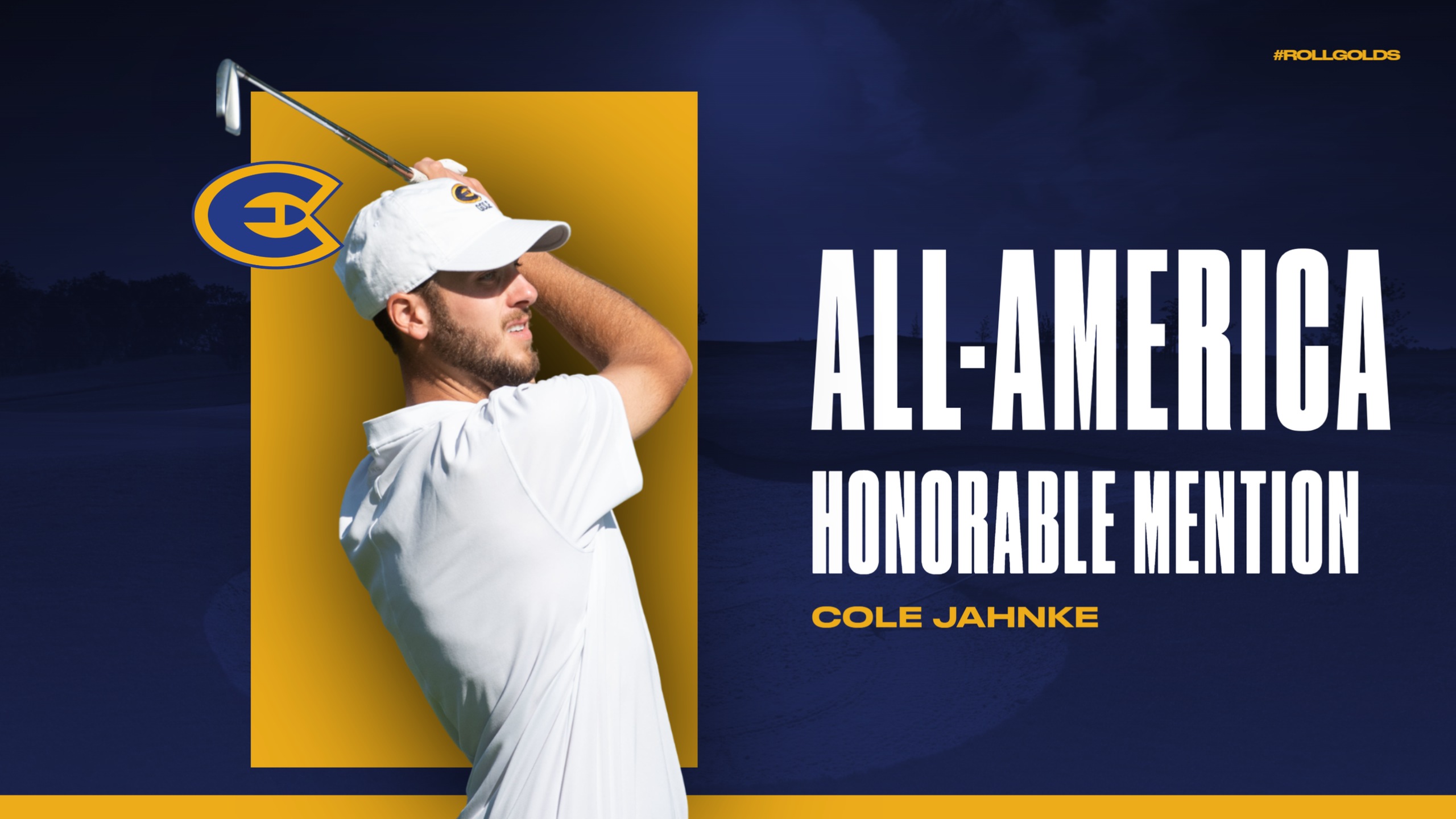 Jahnke named honorable mention All-American