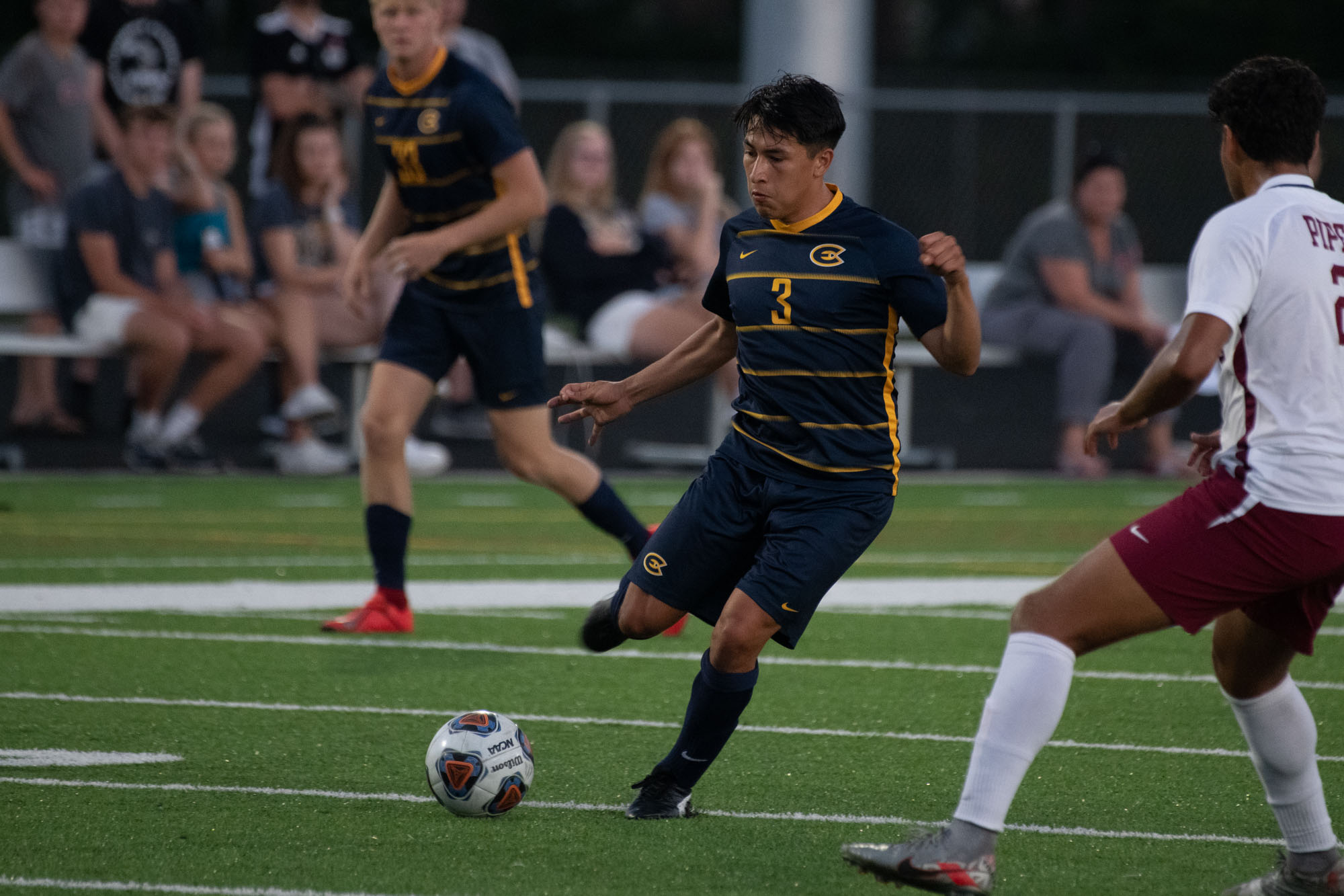 Men's Soccer Makes it Three In Row With 5-0 Shutout Against St. Scholastica