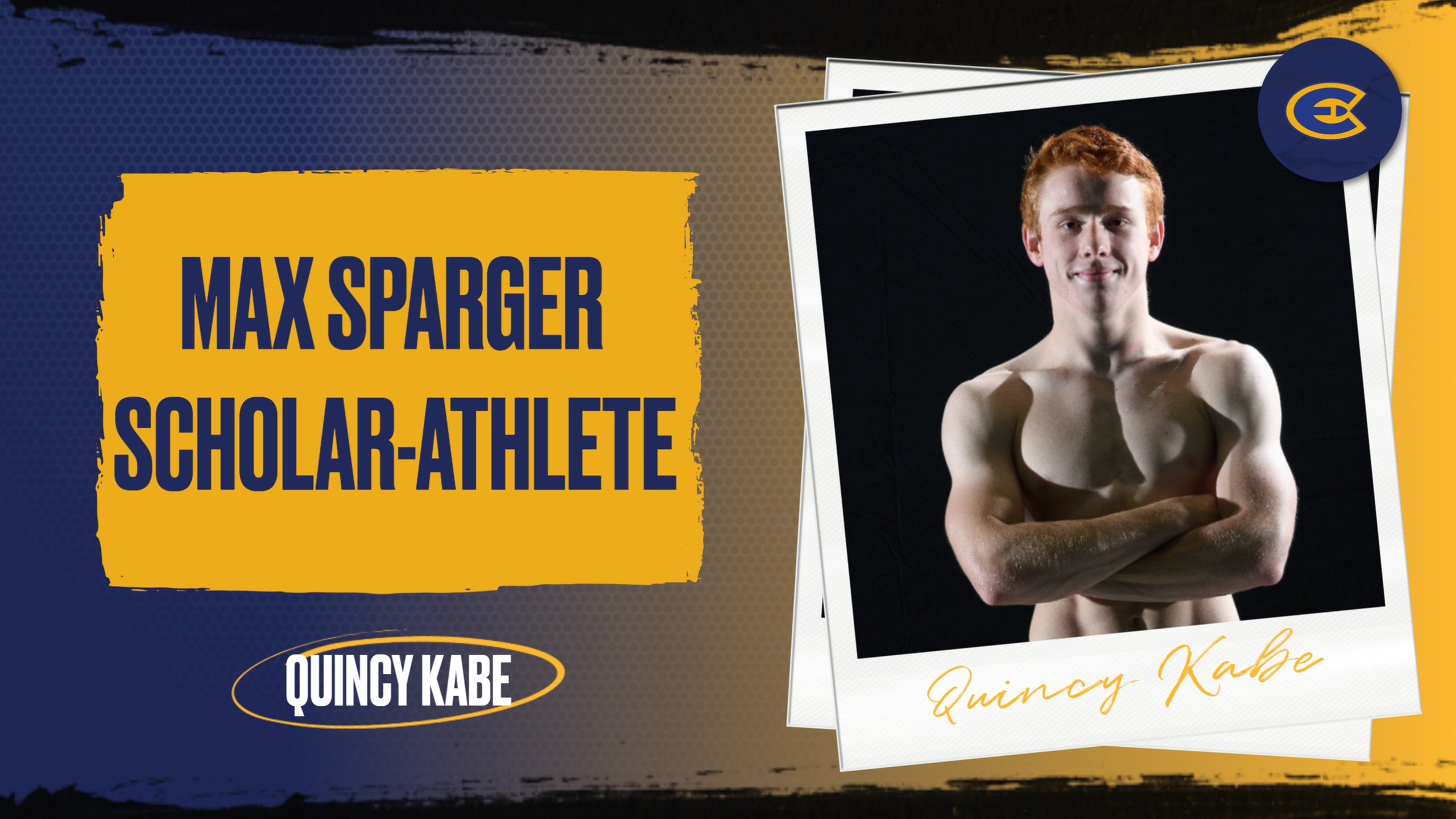 Kabe named Max Sparger Scholar-Athlete