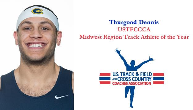 Dennis Named USTFCCCA Midwest Region Men’s Outdoor Track Athlete of the Year