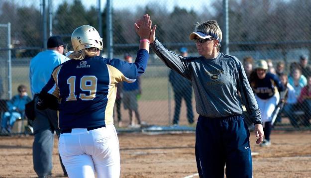 Softball Splits With No. 10 Central