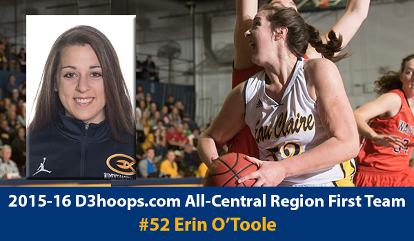 O'Toole Named D3hoops.com All-Central Region First Team