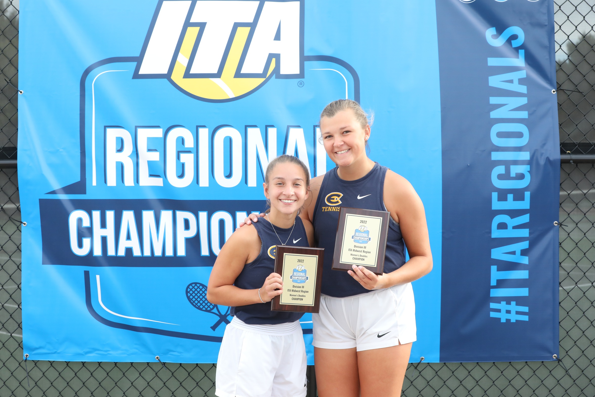 Fuchs and Palen Place Second at ITA Regionals