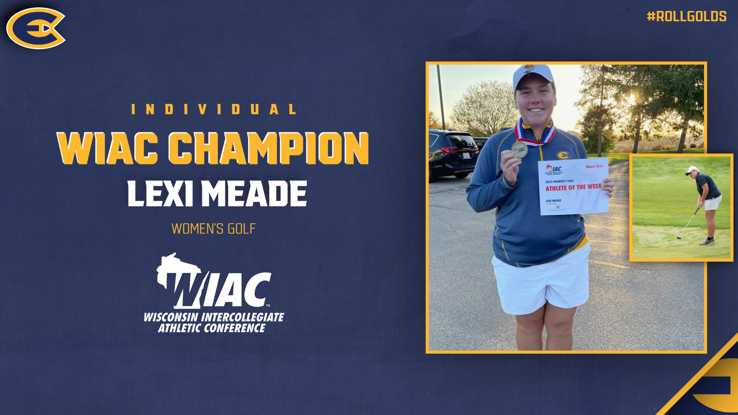 Lexi Meade Wins Individual WIAC Golf Championship