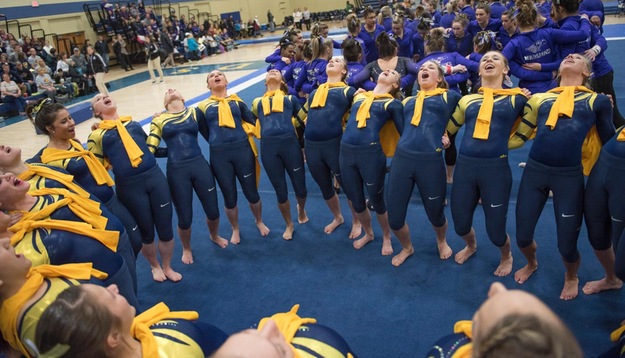 Gymnastics starts 2017 with strong showing at Central Michigan