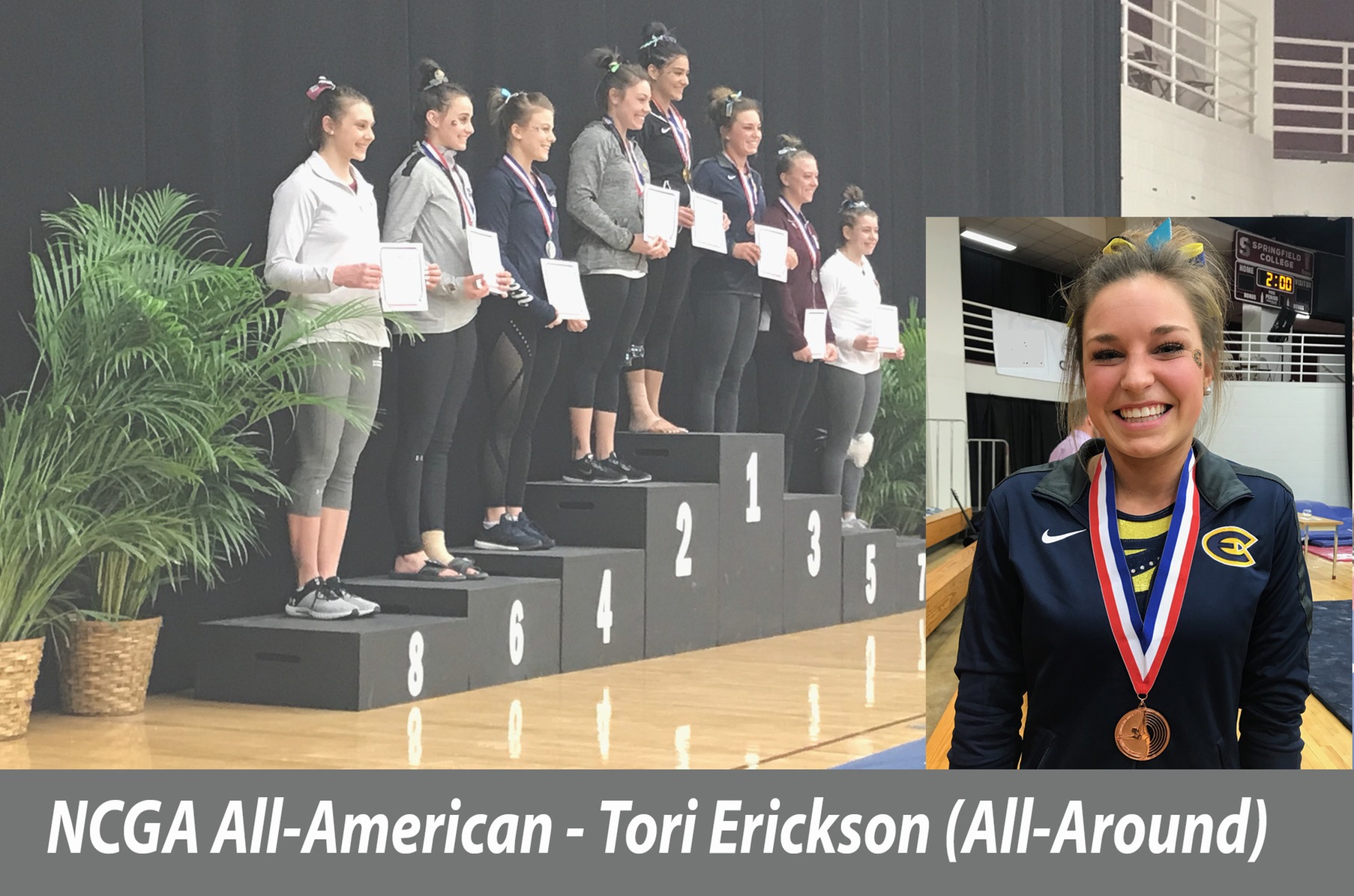 Erickson earns All-American honors at NCGA Championships