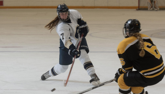 Women's Hockey skates to 1-1 tie with Marian