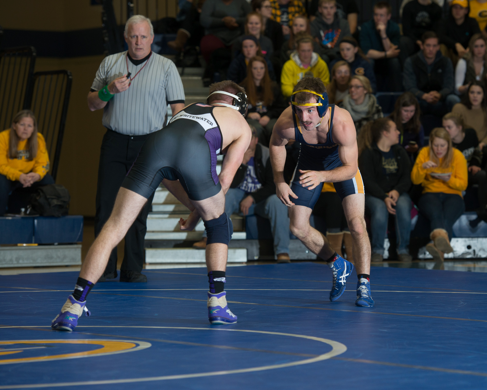 Blugold Wrestling Takes Fourth Place at Budd Whitehill Duals