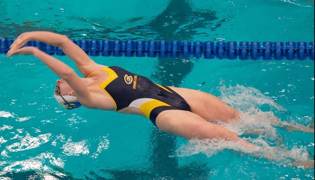 Swim and Dive takes second at UST's Border Battle