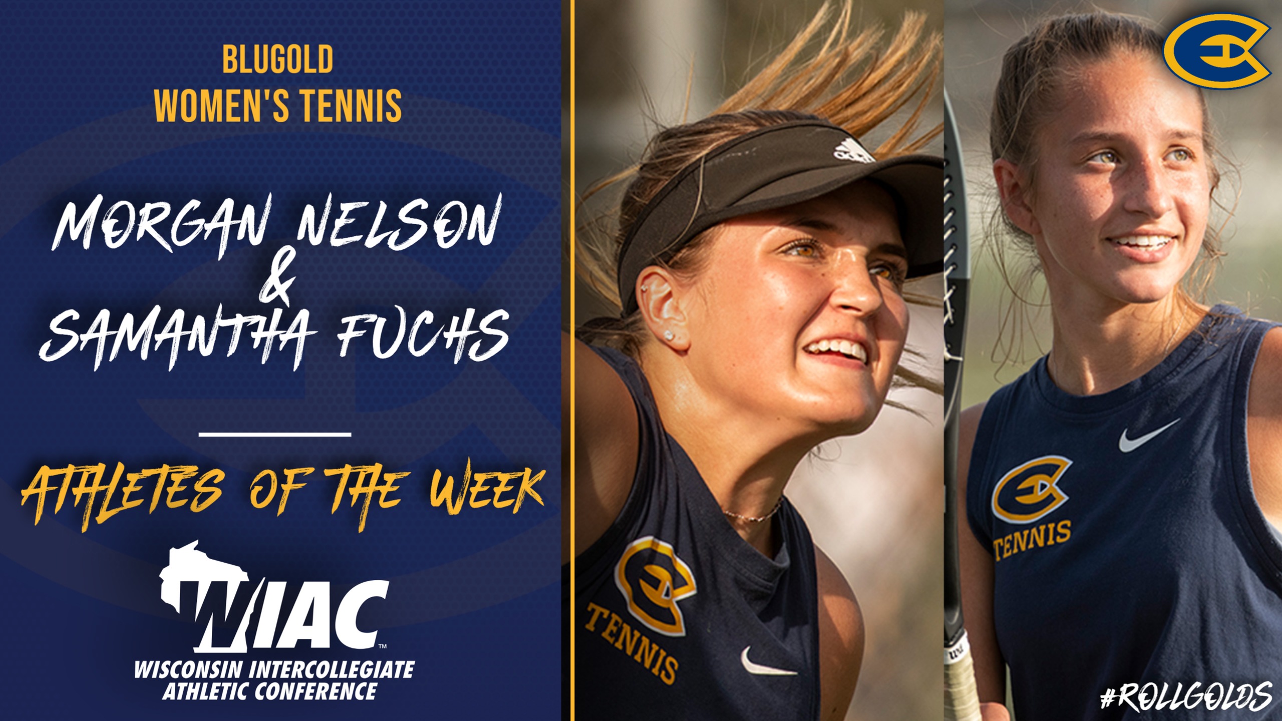Fuchs and Nelson Earn WIAC Athletes of the Week