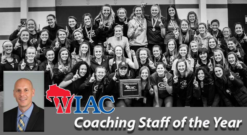 Women's Track & Field coaching staff earns WIAC honors