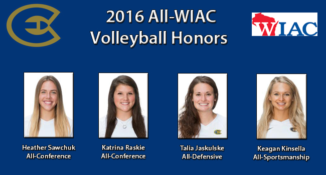 Four Blugolds Receive All-WIAC Volleyball Recognition