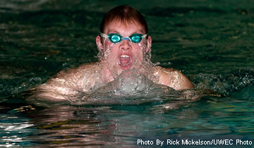 Men's Swimming Competes at Falcon Invite