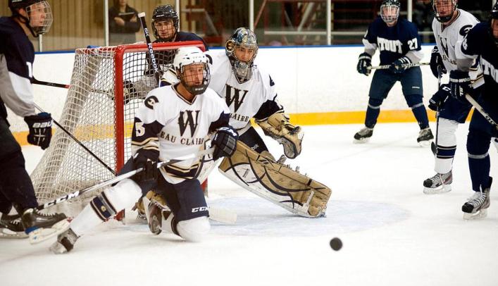 Blugolds Remain Unbeaten With Tie in Overtime