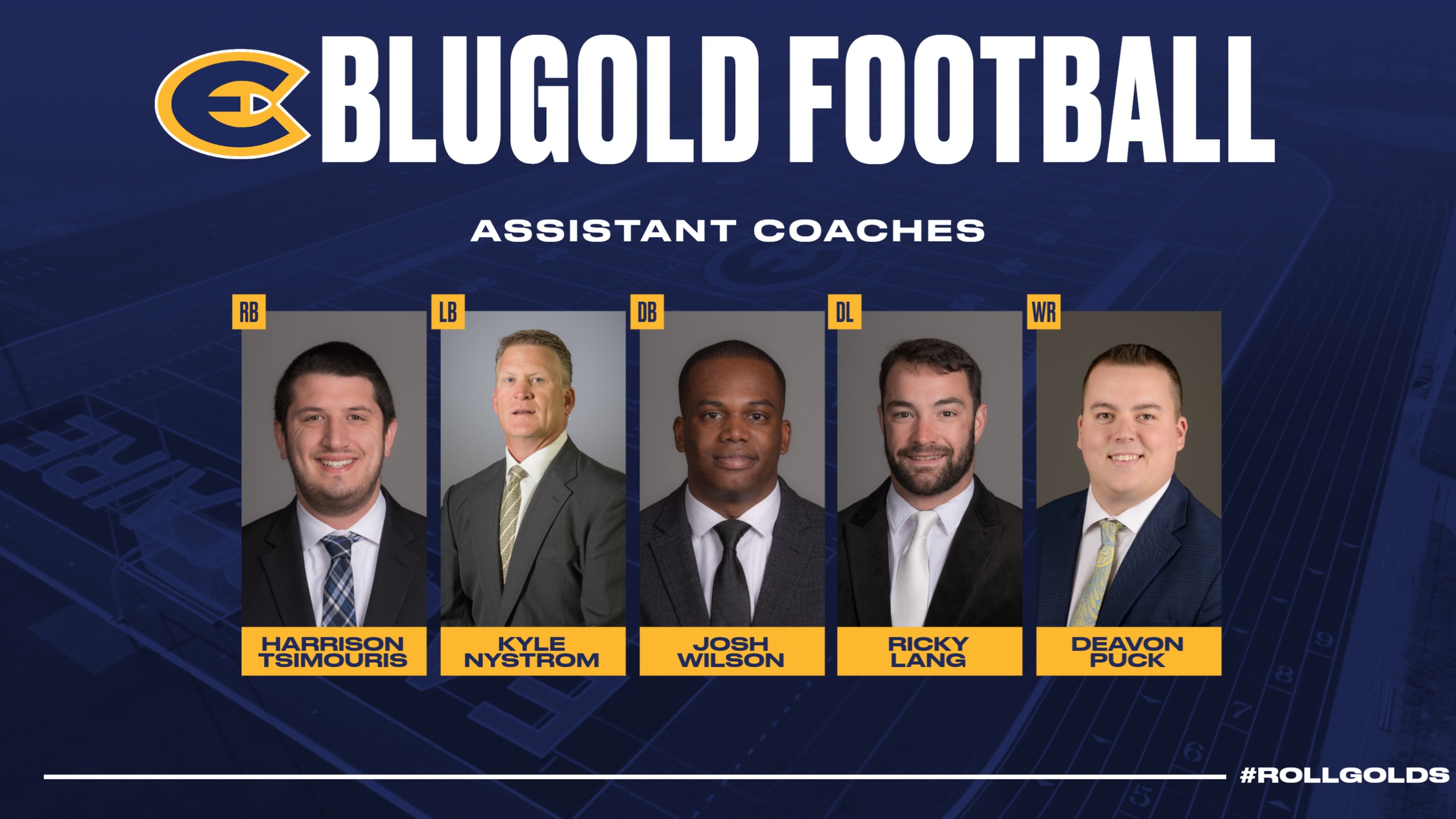 Blugold Football Adds Five New Faces to Coaching Staff