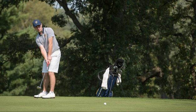 Men's Golf in 17th after Round One of Golfweek Fall Invite