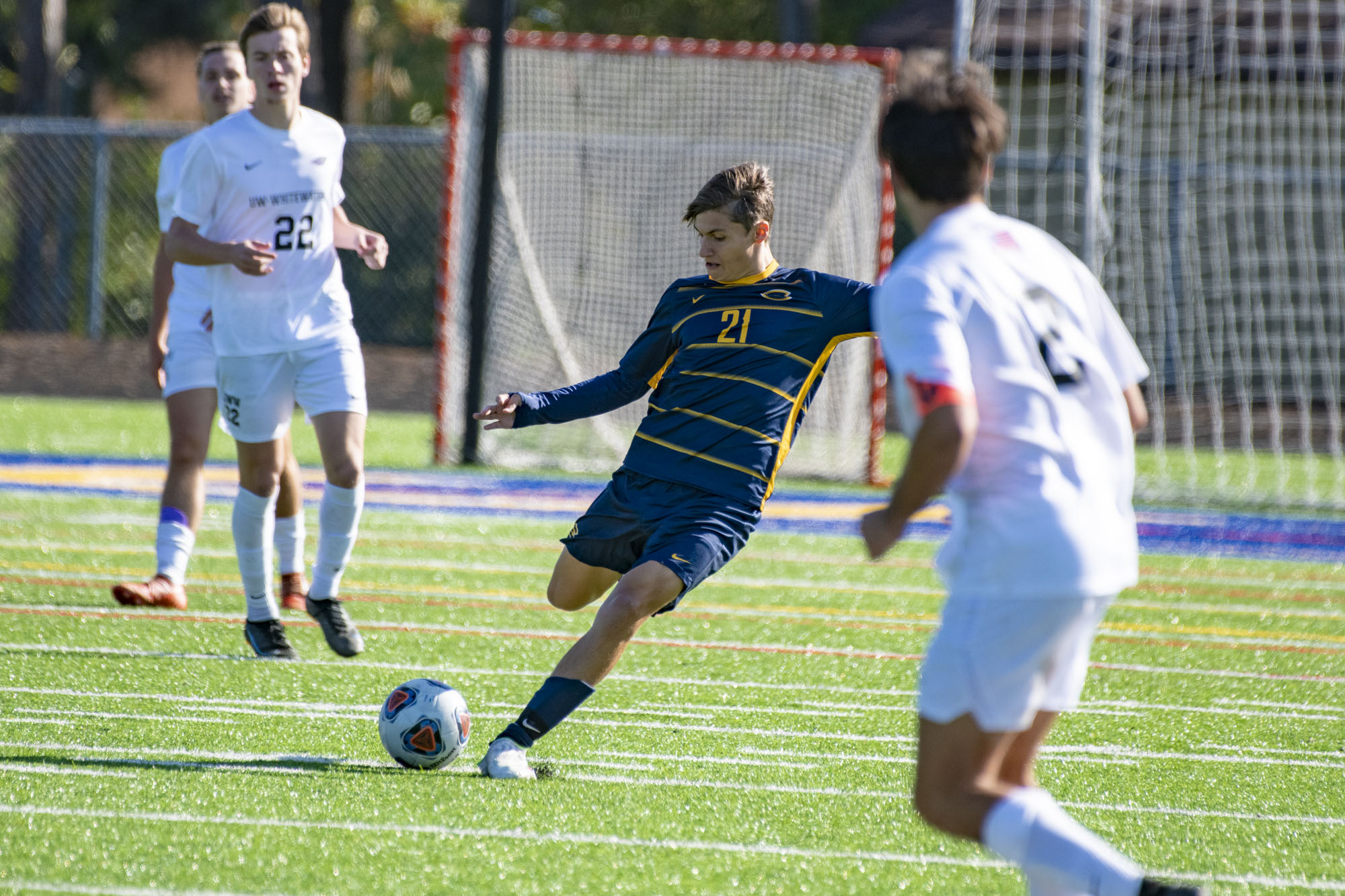 Blugolds Erupt With 11 Goals to Remain Undefeated at Home