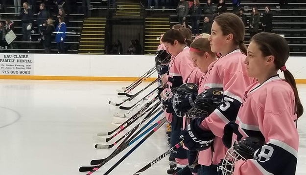 Women's Hockey dominates Pointers in 9-1 win