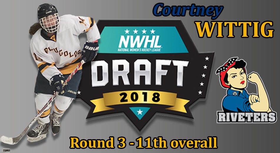 Wittig drafted 11th overall in NWHL draft