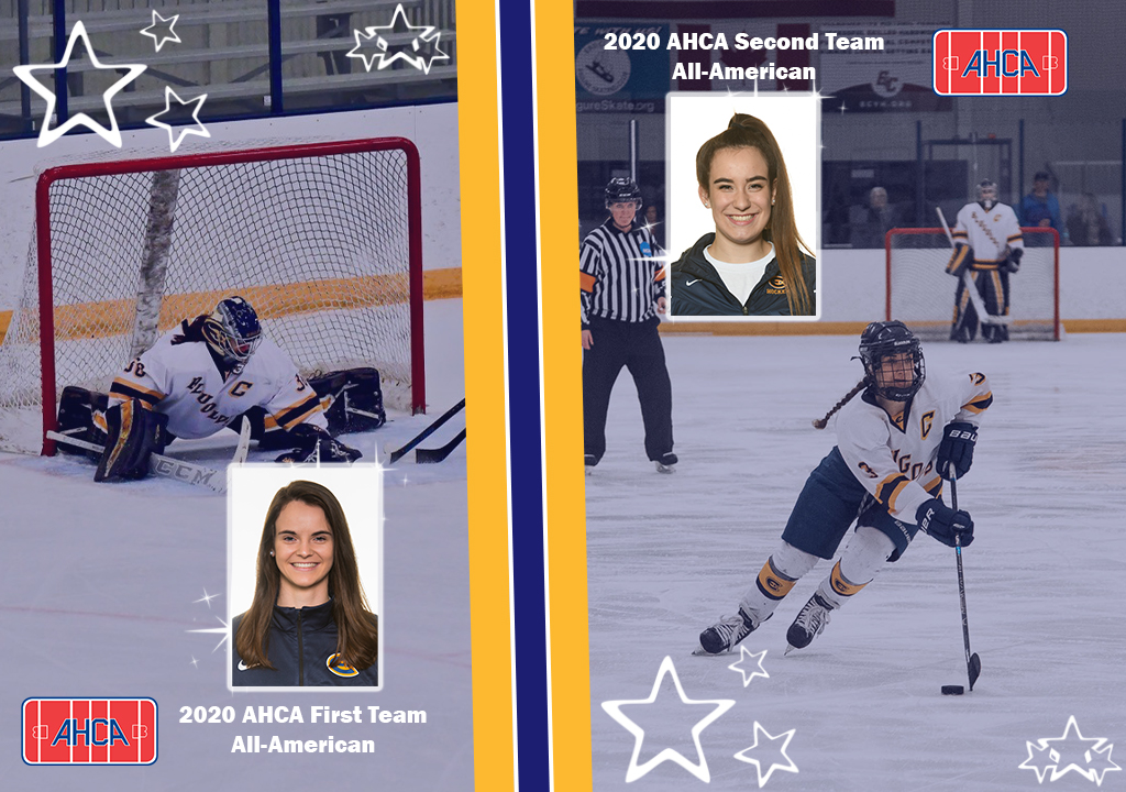 Bauer and Connolly finish senior seasons as All-Americans