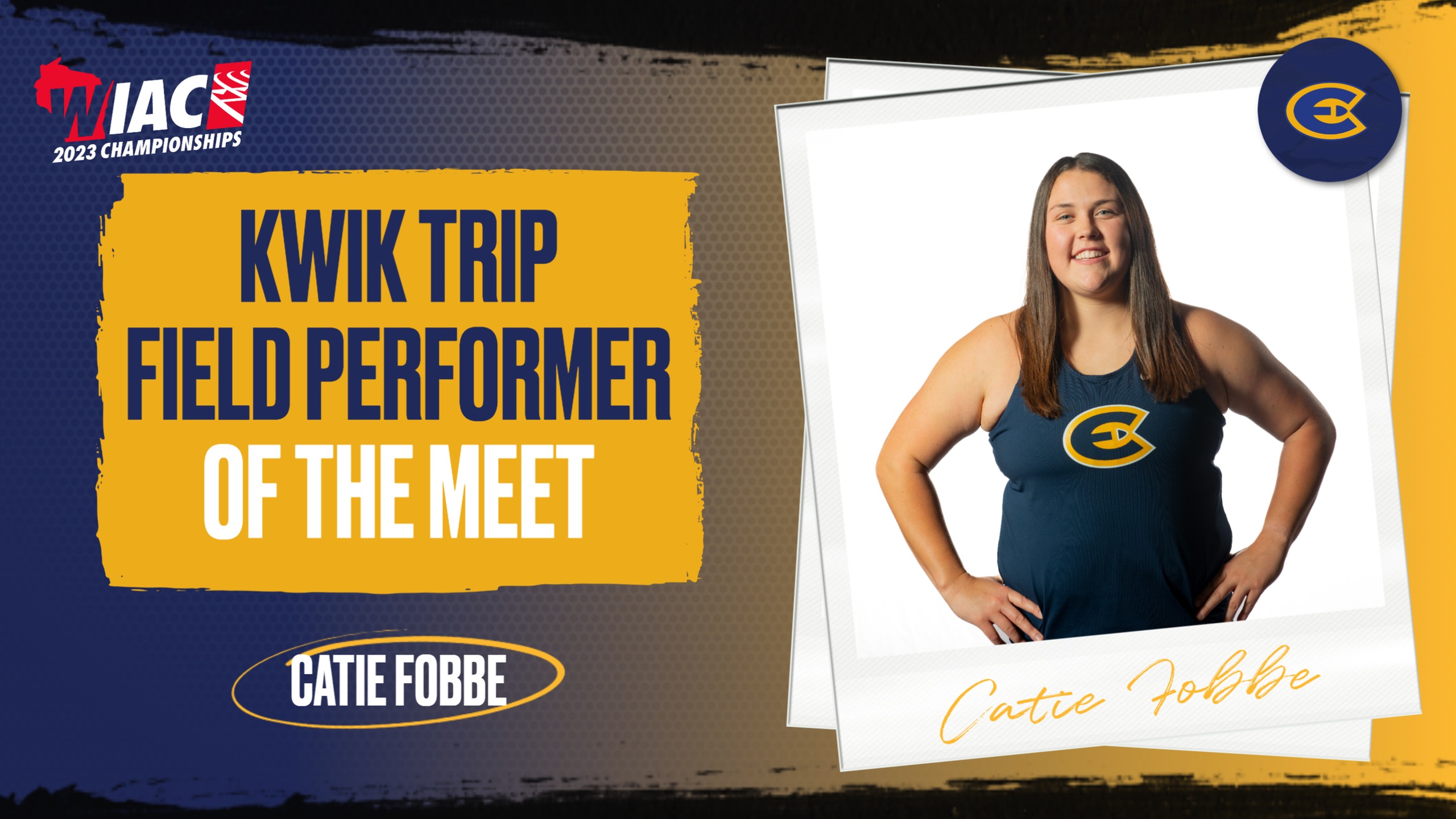 Fobbe Named Co-Performer of the Meet During WIAC Championships