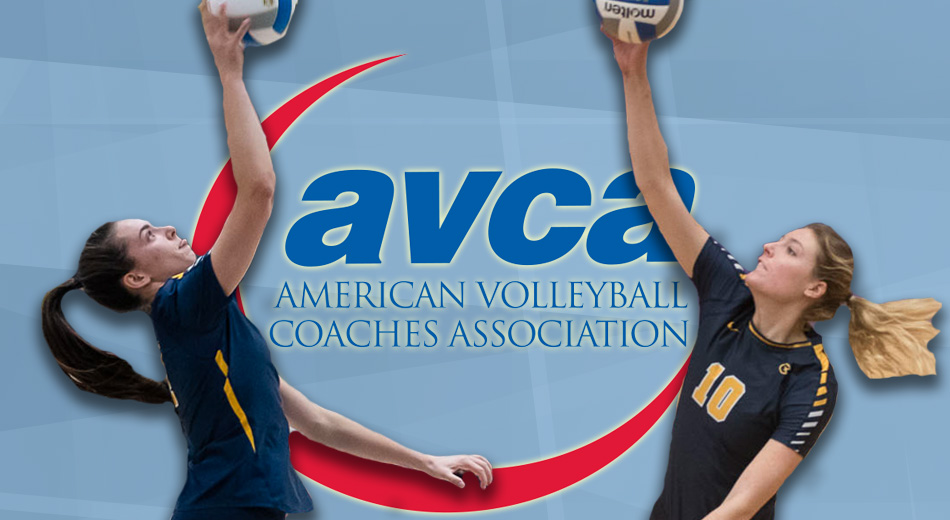 Barrett & Baierl earn AVCA All-Region honors
