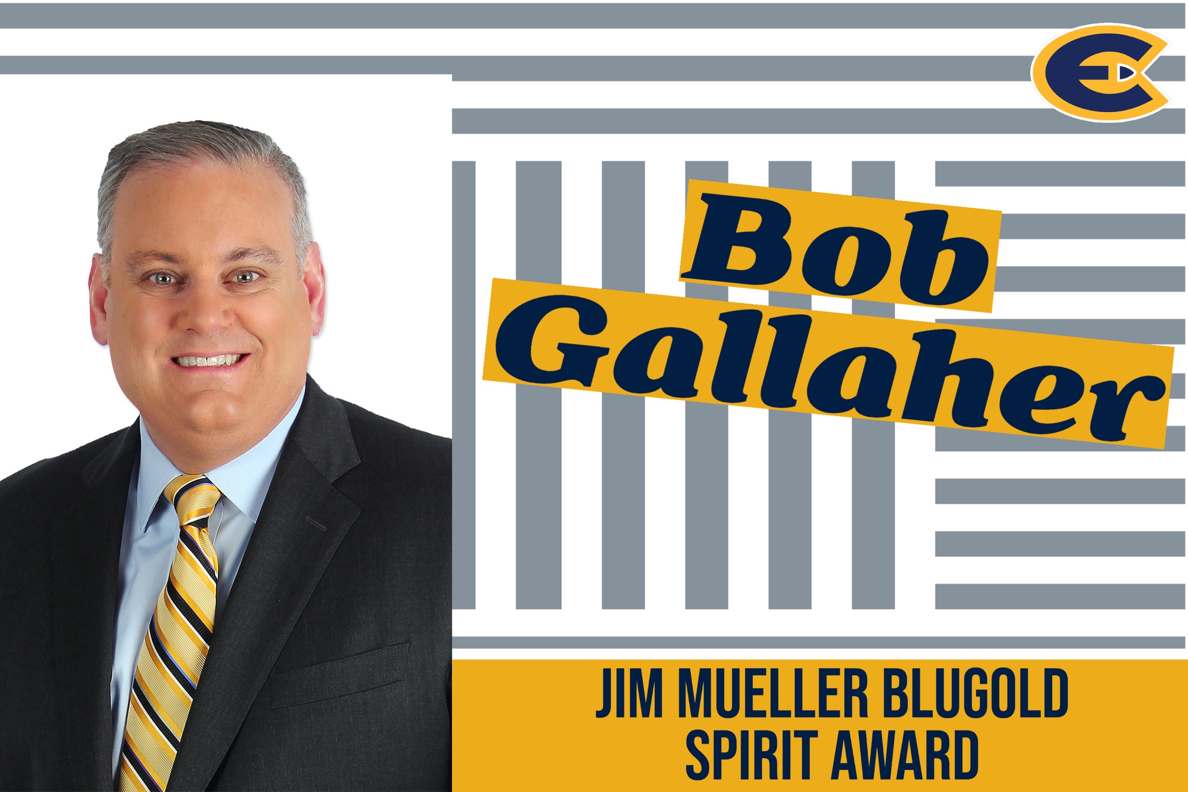 Bob Gallaher Receives Jim Mueller Blugold Spirit Award
