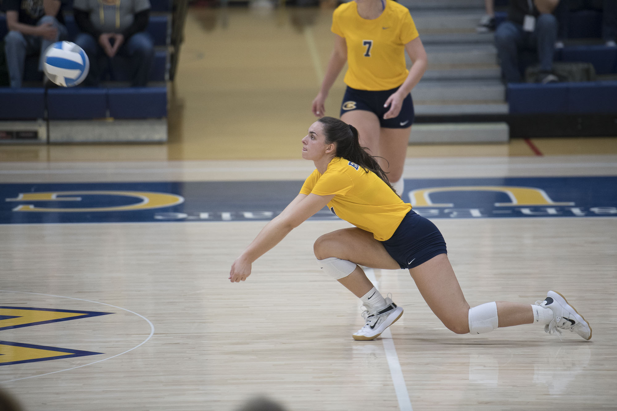 No. 11 Ranked Volleyball Sweeps the Saints on the Road